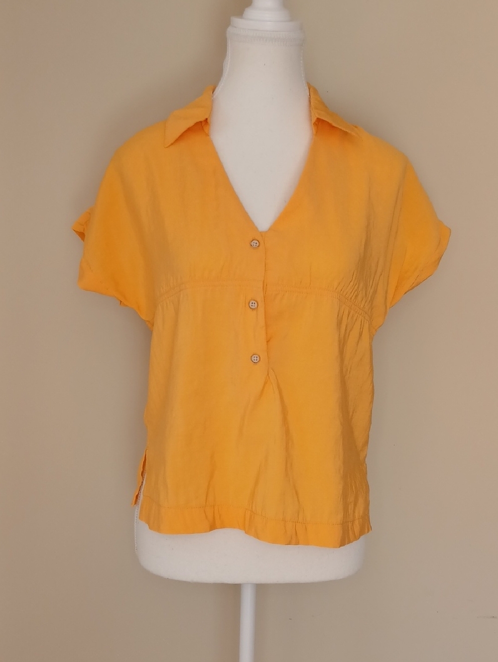 Mavi Short Sleeve Lightweight Blouse Size Medium